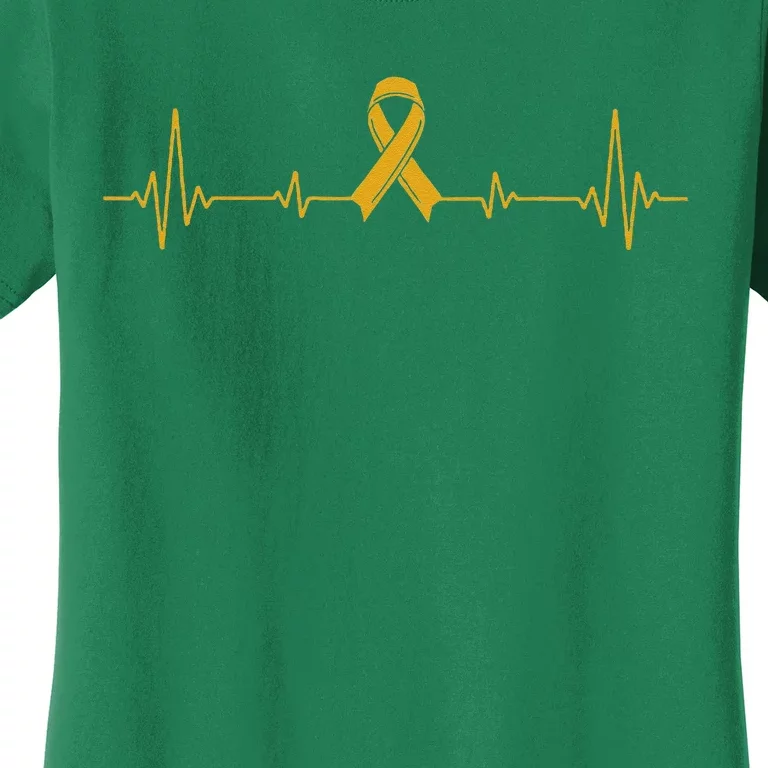 Yellow Ribbon Suicide Prevention Awareness Women's T-Shirt