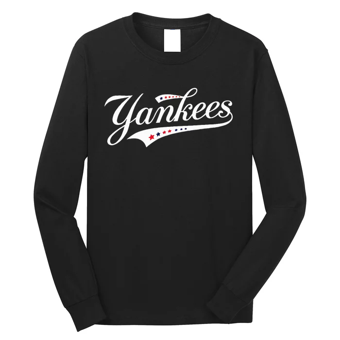 Y.A.N.K.E.E.S. Retro Style Name Long Sleeve Shirt