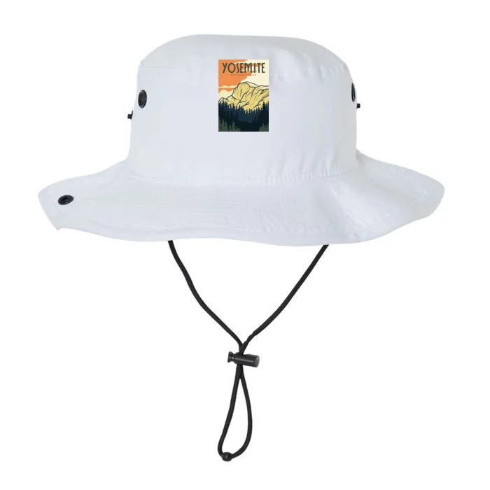 Yosemite Retro Vintage Poster Legacy Cool Fit Booney Bucket Hat