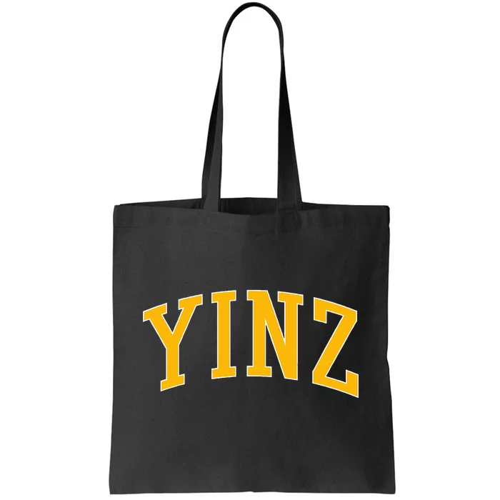 Yinz Retro Yinzer Pittsburgh Vintage Tote Bag