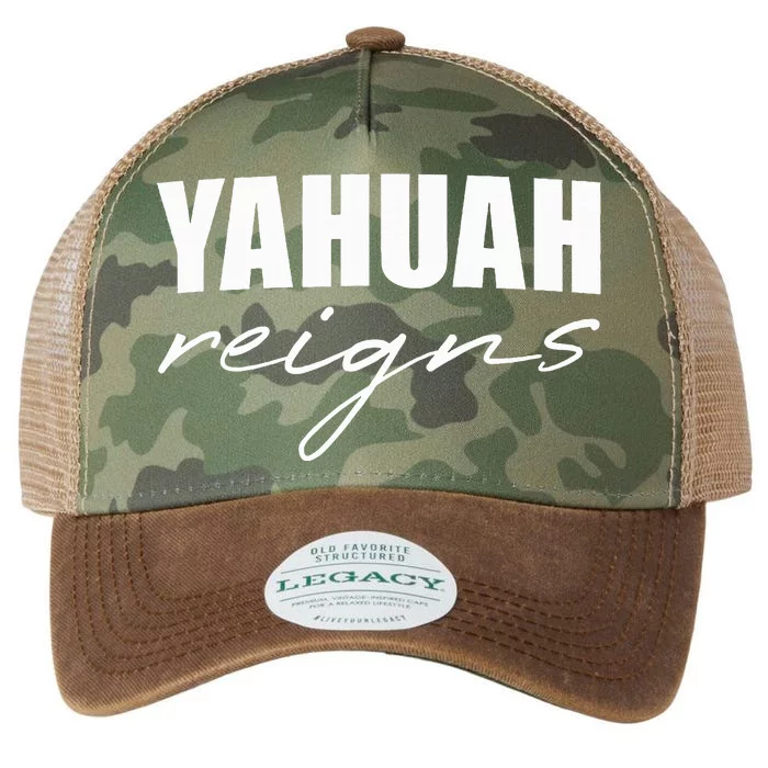 Yahuah Reigns Legacy Tie Dye Trucker Hat