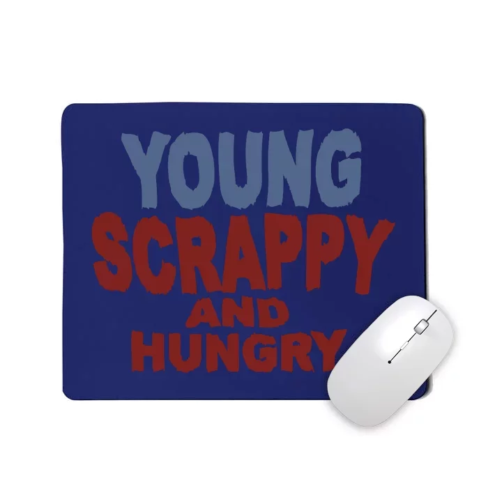 Young Scrappy And Hungry Mousepad