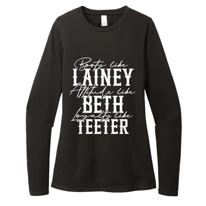 Yellowstone Svg Booty Like Lainey Western Womens CVC Long Sleeve Shirt