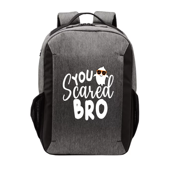 You Scared Bro Funny Halloween Ghost Vector Backpack