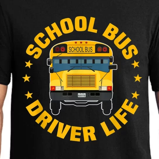 Yellow School Bus Driver Life Pajama Set