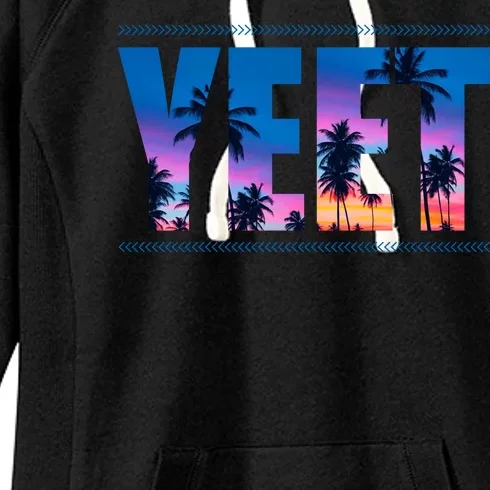 Yeet Sunset Beach Women's Fleece Hoodie