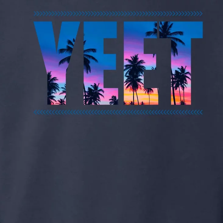 Yeet Sunset Beach Toddler Hoodie