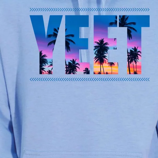 Yeet Sunset Beach Unisex Surf Hoodie