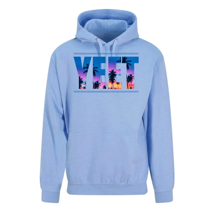 Yeet Sunset Beach Unisex Surf Hoodie