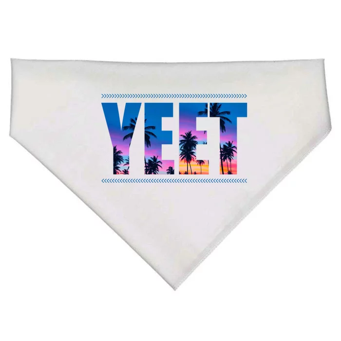 Yeet Sunset Beach USA-Made Doggie Bandana