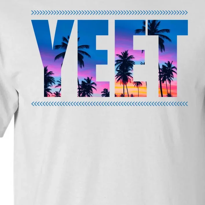 Yeet Sunset Beach Tall T-Shirt