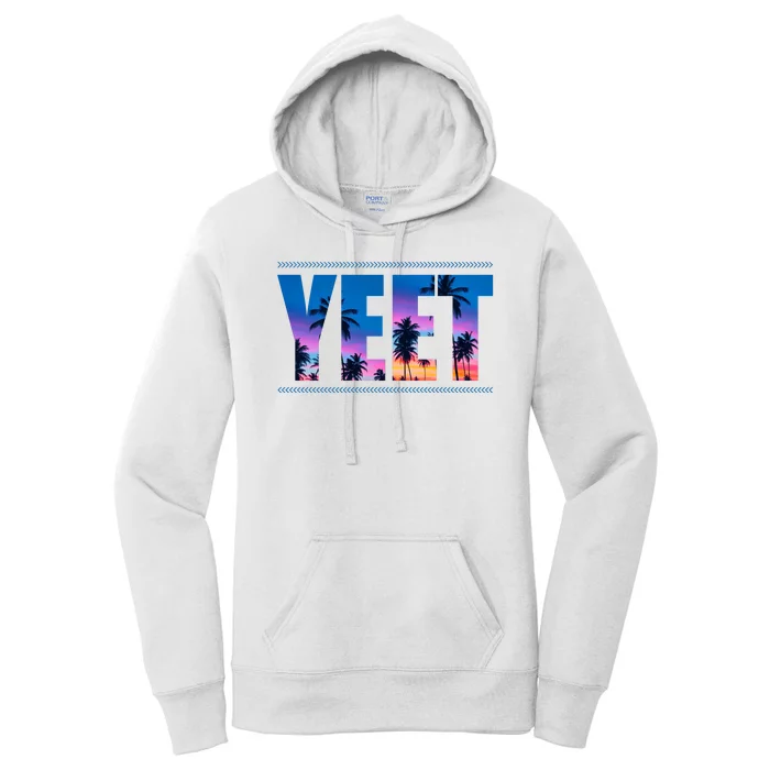 Yeet Sunset Beach Women's Pullover Hoodie