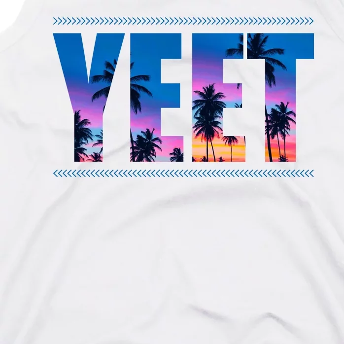 Yeet Sunset Beach Tank Top