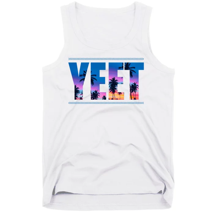 Yeet Sunset Beach Tank Top