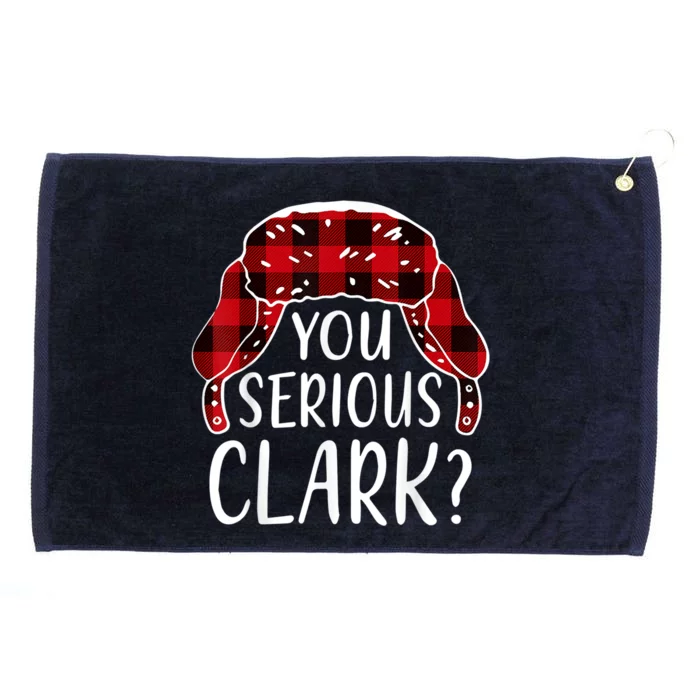 You Serious Clark Christmas Vacation Ugly Sweater Funny Xmas Gift Grommeted Golf Towel