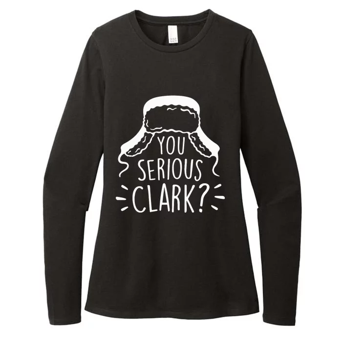 You Serious Clark National Lampoons Christmas Vacation Cousin Eddie Funny Womens CVC Long Sleeve Shirt