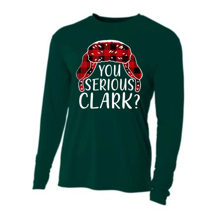 You Serious Clark Family Matching Christmas Vacation Cooling Performance Long Sleeve Crew