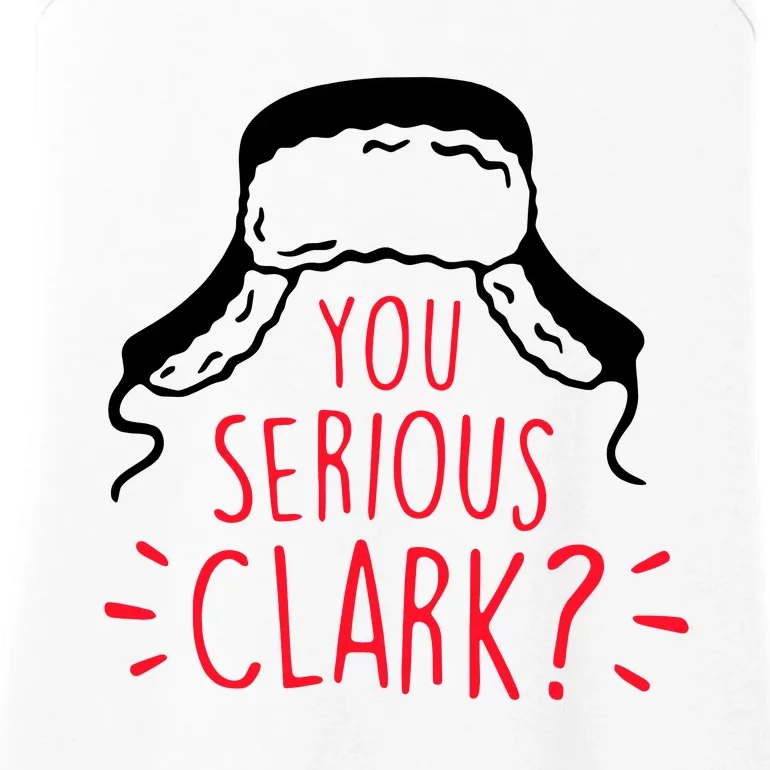 You Serious Clark Ladies Essential Tank