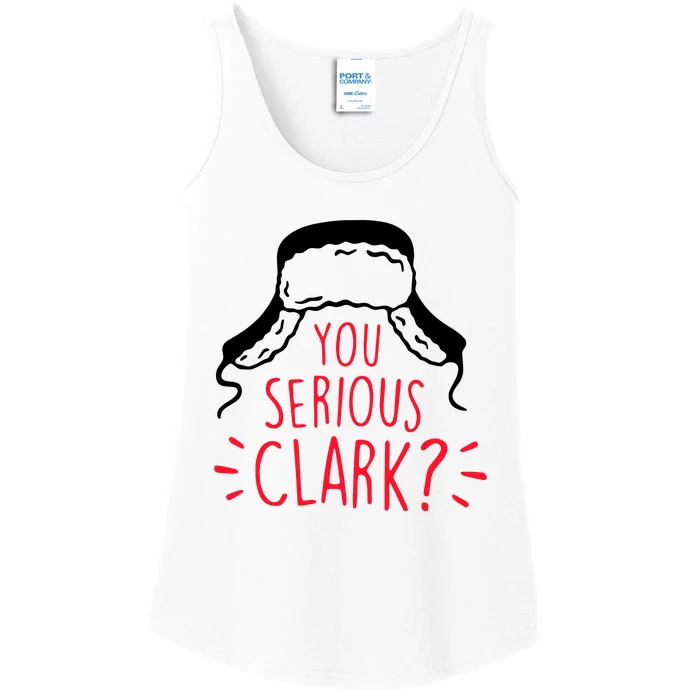 You Serious Clark Ladies Essential Tank