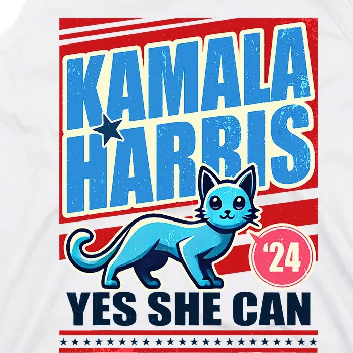 Yes She Can 2024 Election President Kamala Harris Tank Top