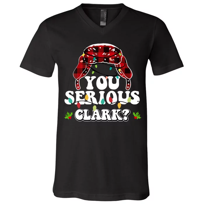 You Serious Clark V-Neck T-Shirt