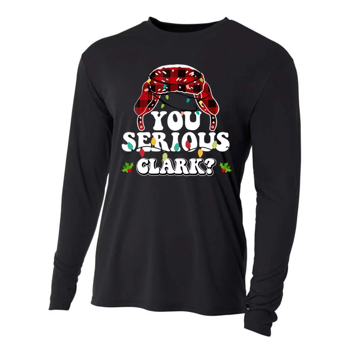 You Serious Clark Cooling Performance Long Sleeve Crew