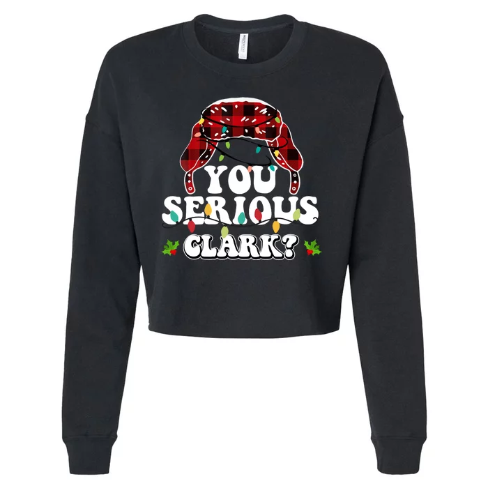 You Serious Clark Cropped Pullover Crew