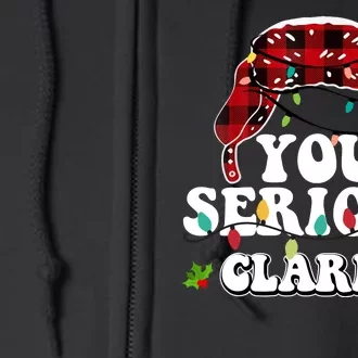 You Serious Clark Full Zip Hoodie