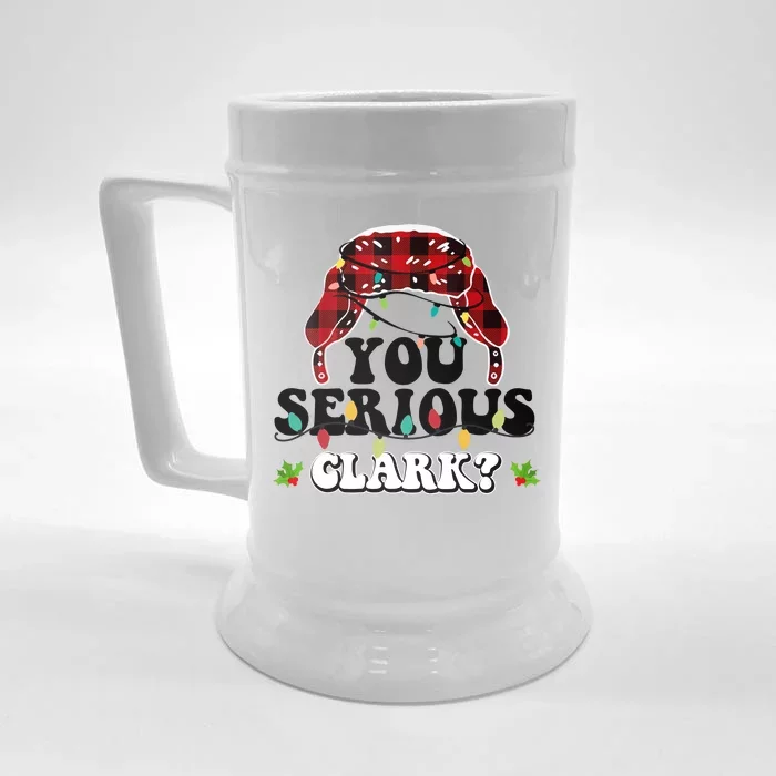 You Serious Clark Front & Back Beer Stein