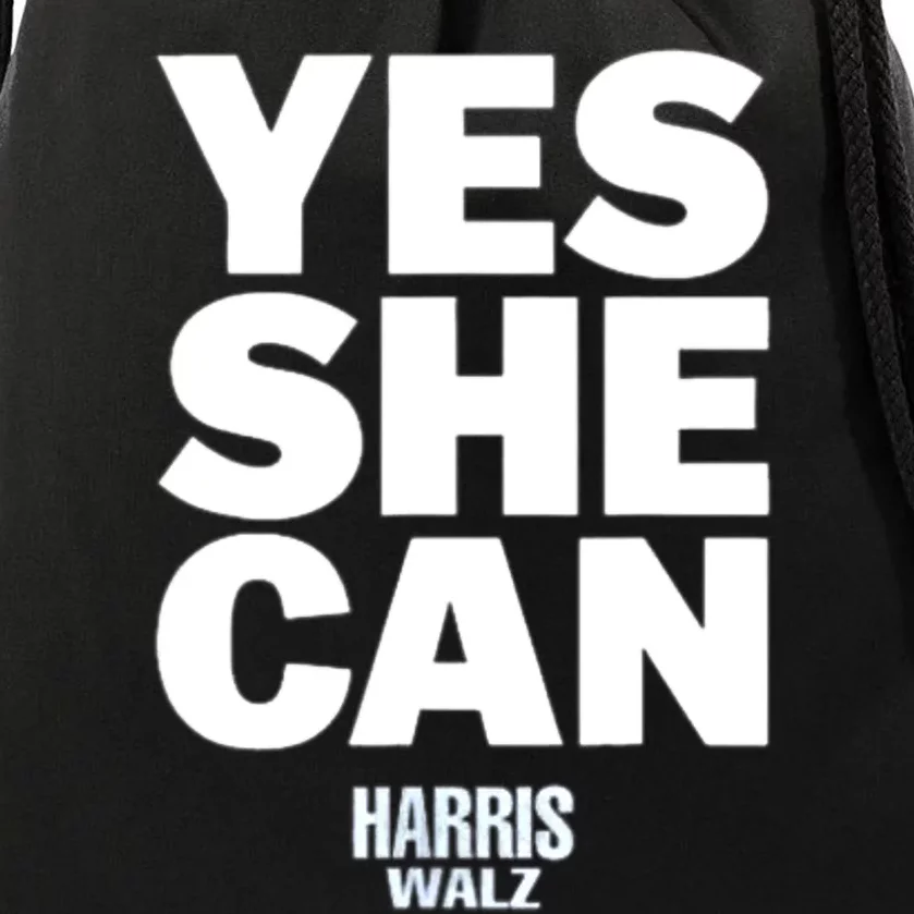 Yes She Can Kamala Harris 2024 Elections Drawstring Bag