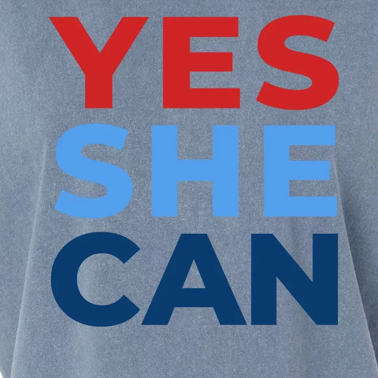 Yes She Can Yes She Kam Kamala Harris 2024 Garment-Dyed Women's Muscle Tee