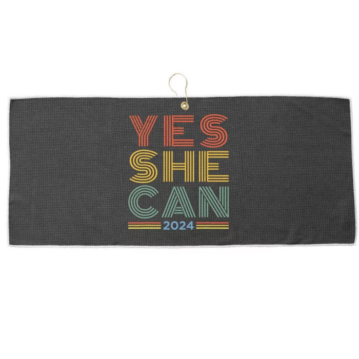 Yes She Can 2024 Large Microfiber Waffle Golf Towel