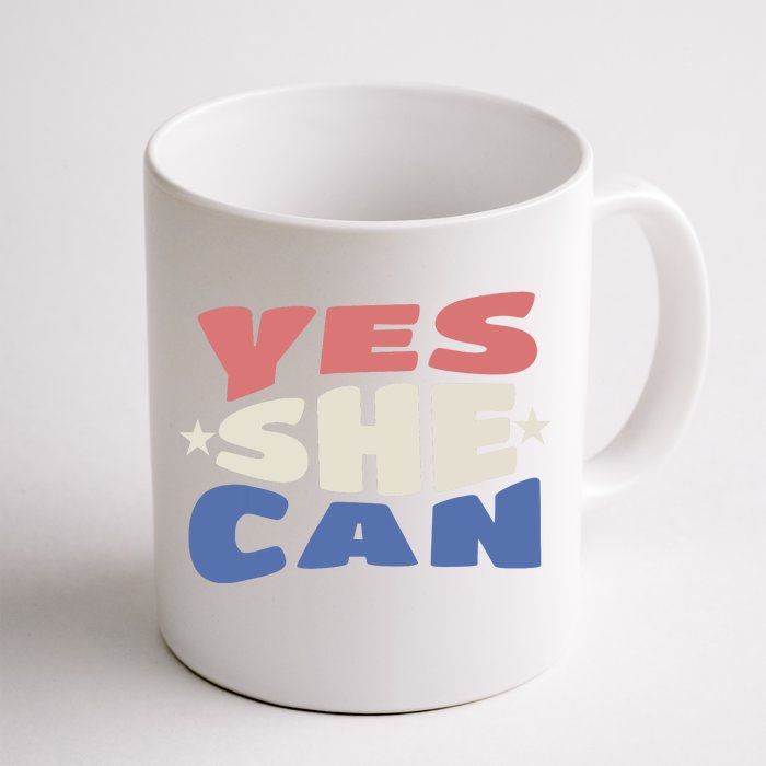 Yes She Can Front & Back Coffee Mug