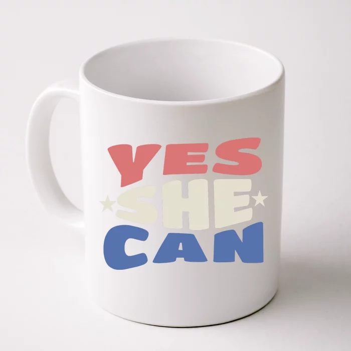 Yes She Can Front & Back Coffee Mug