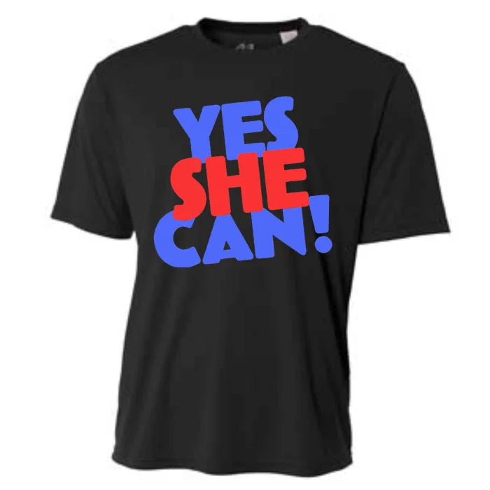 Yes She Can Cooling Performance Crew T-Shirt