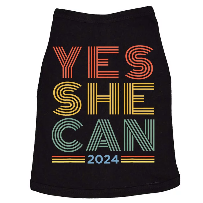 Yes She Can 2024 Doggie Tank