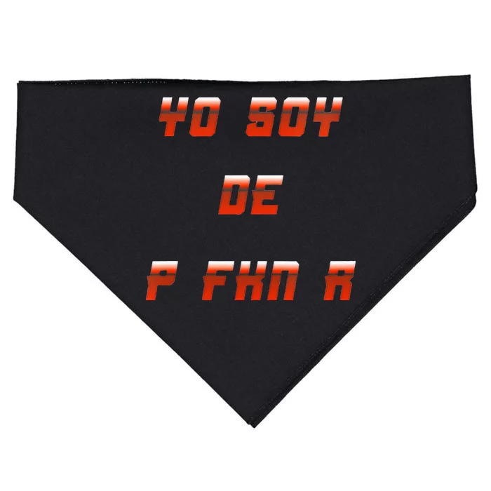 Yo Soy De P FKN N USA-Made Doggie Bandana