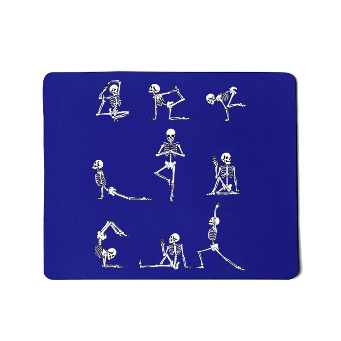 Yoga Skeleton For A Yoga F.an Mousepad