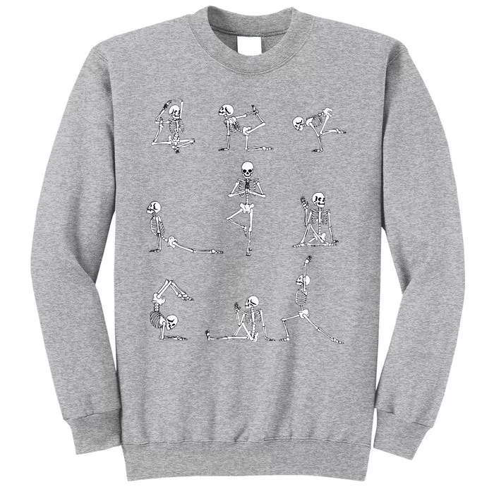 Yoga Skeleton for a Yoga Fan Tall Sweatshirt