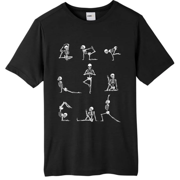 Yoga Skeleton For A Yoga Fan ChromaSoft Performance T-Shirt