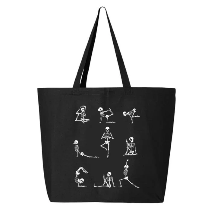 Yoga Skeleton For A Yoga Fan 25L Jumbo Tote