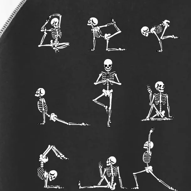 Yoga Skeleton For A Yoga Fan Toddler Fine Jersey T-Shirt