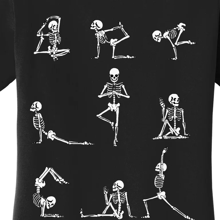 Yoga Skeleton For A Yoga Fan Women's T-Shirt