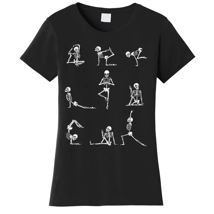 Yoga Skeleton For A Yoga Fan Women's T-Shirt