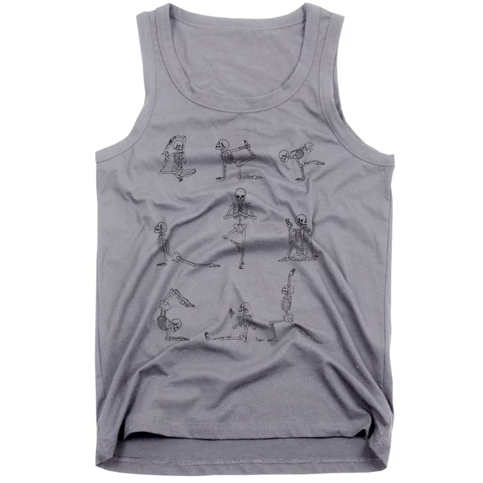 Yoga Skeleton For A Yoga Fan Tank Top