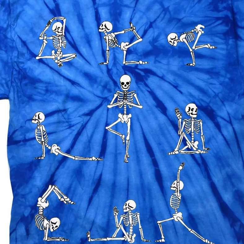 Yoga Skeleton For A Yoga Fan Tie-Dye T-Shirt