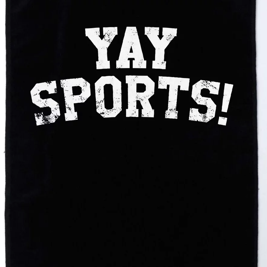 Yay Sports! Funny Sports Platinum Collection Golf Towel