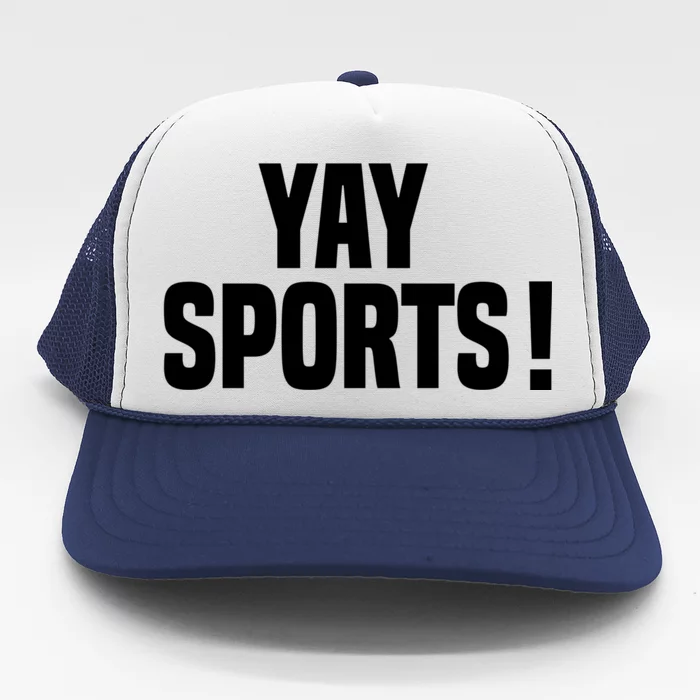 Yay Sports Funny Football Trucker Hat