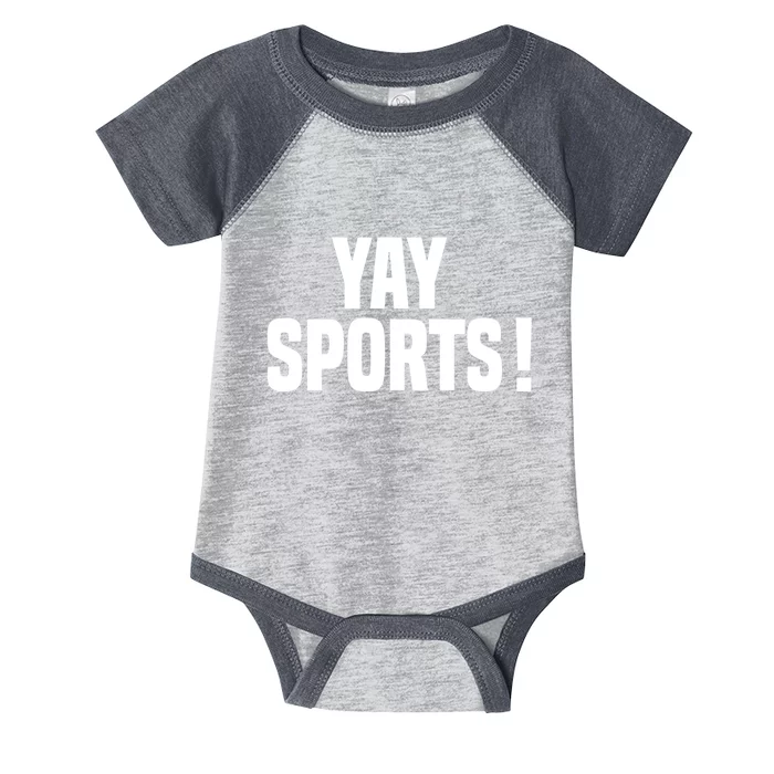 Yay Sports Funny Football Infant Baby Jersey Bodysuit