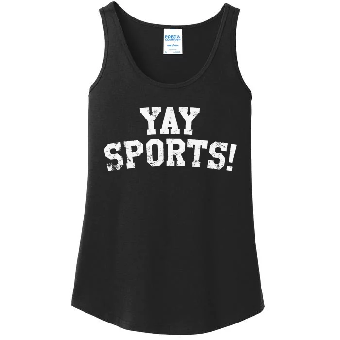 Yay Sports! Funny Sports Ladies Essential Tank